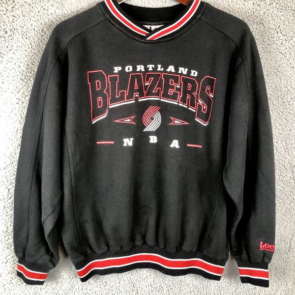 Lee Sport Sweaters Vintage Portland Blazers Mens Medium Rare